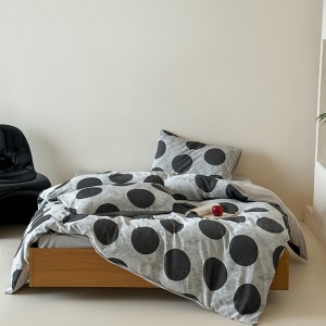 New 60s yarn-dyed air cotton four-piece set