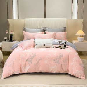 Digitally printed thickened pure cotton four-piece set