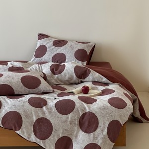 New 60s yarn-dyed air cotton four-piece set