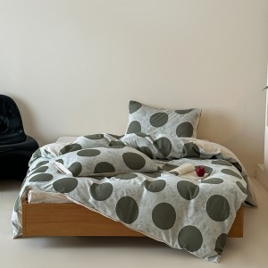 New 60s yarn-dyed air cotton four-piece set