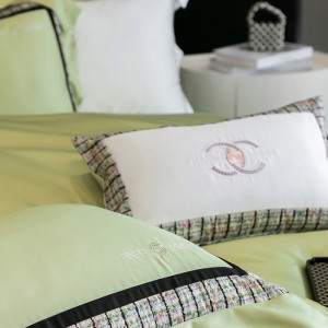 AB version 100-count Tencel cotton color cloth four-piece set