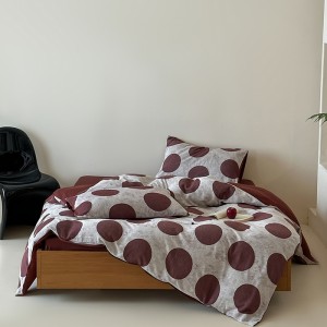New 60s yarn-dyed air cotton four-piece set