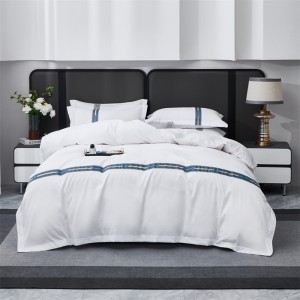 New ribbon high-imitation cotton hotel four-piece set hotel four-piece set