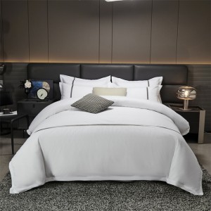 New white star hotel solid color hotel four-piece set