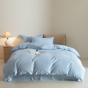 New hotel A-class 50-count pure cotton brushed four-piece suit