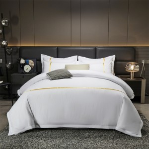 New white star hotel solid color hotel four-piece set