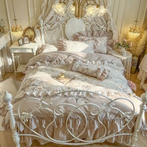 Cotton French Digital Print Four-Piece Set