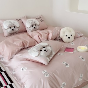 New 100s Australian cotton pure cotton digital printing four-piece set
