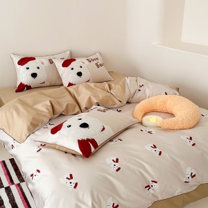 New 100s Australian cotton pure cotton digital printing four-piece set