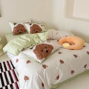 New 100s Australian cotton pure cotton digital printing four-piece set