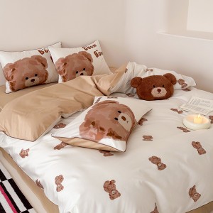 New 100s Australian cotton pure cotton digital printing four-piece set