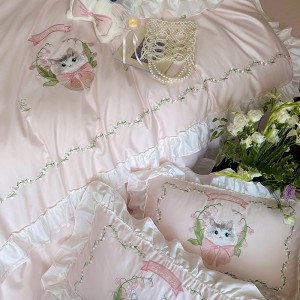 New 100s Australian cotton precision embroidery four-piece set series
