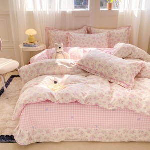 Exquisite cotton four-piece set with various print sizes