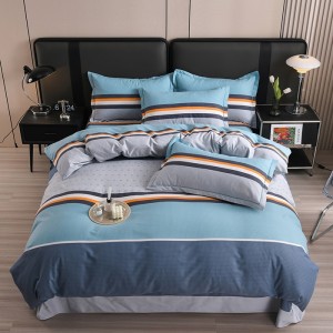 100% cotton active brushed four-piece set, 100% cotton three-piece set
