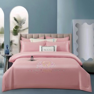 Cloud cotton new Chinese style embroidery four-piece set