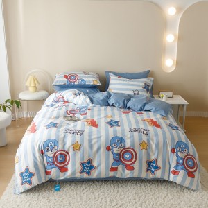 40s pure cotton Disney cartoon children’s four-piece set