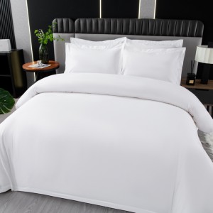 Cotton satin high-end new 60-count satin pure cotton five-star hotel hotel four-piece set