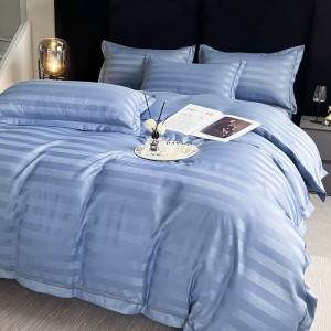 High-density brocade jacquard new hotel style four-piece set