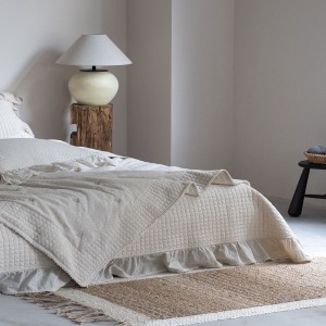 Foreign Trade Pure Cotton & Linen 4PCS Embroidery Bed Sets Multifunctional Quilt Cover Bed Cover Bedspread Home Hotel Textile Bed Sheets Bedding Set Wholesale