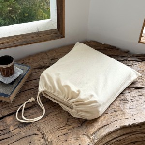 Class a Maternal Infant Linen Home Hotel Textile Yarn-Dyed Jacquard Washed Cotton Quilt Cover Skin-Friendly Breathable Natural Color Bedding Set