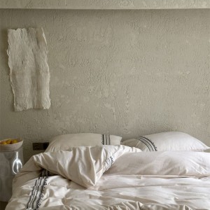 SS French Linen Natural Cotton Linen Soft Breathable Sweat-Absorbent Bed Sheets Embroidered Quilt Cover Light Luxury 4PCS Bedding Set Wholesale
