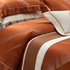 Oeko Certification 100% Mulberry Silk 19mm 22mm 25mm 30mm Duvet Cover Set Luxury Home Textile Bed Sheets Jacquard Quilt Cover 4PCS Bedding Set