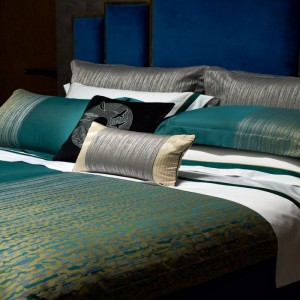 Green 120s Egyptian Cotton Duvet Cover Jacquard High End Custom Home Textile Bed Sheets Pillow Shams Flat Sheet Bedding Set Wholesale Supplier