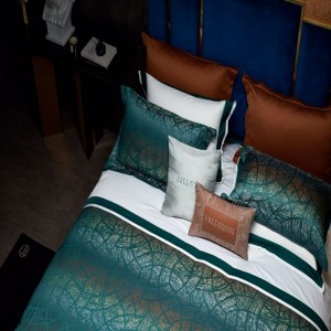Factory Wholesale Customized 700tc Egyptian Cotton Bed Linen Jacquard Duvet Cover High-End Luxury 4PCS Bed Sheets Bedding Set