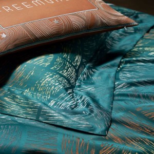 Factory Wholesale Customized 700tc Egyptian Cotton Bed Linen Jacquard Duvet Cover High-End Luxury 4PCS Bed Sheets Bedding Set