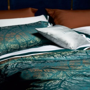 Factory Wholesale Customized 700tc Egyptian Cotton Bed Linen Jacquard Duvet Cover High-End Luxury 4PCS Bed Sheets Bedding Set