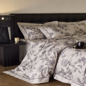 High class Australian cotton digital printing duvet quilt cover gray bed sheets bedding set