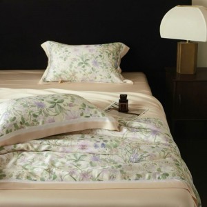 100S Top Class Lyocell Summer Quilt Microfiber Filling Digital Printing Quilt Duvet Bed Sheets Bedding Set For Home