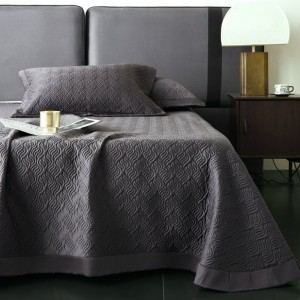 Black 100s Lyocell Soft Mat 3PCS Bedroom Set ODM/OEM Bed Sheet Set Pillowcases Washable Bedding Set