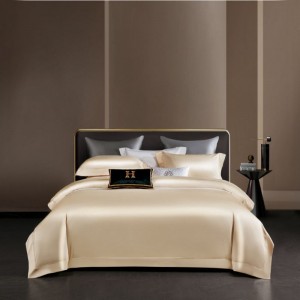 Luxury Gold 500tc Egyptian Cotton Giza Long Staple Cotton Duvet Cover Bed Sheet sabanas Queen King Custom Bedding Set