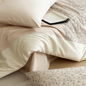 2025 New Product 100S Long Staple Cotton 4PCS Floral Printing Bedding Set