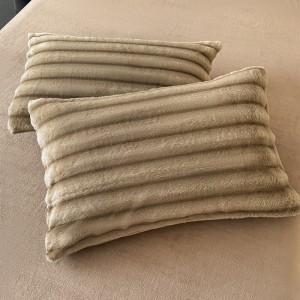 Warm winter fleece comforter cover customizable double size coverlets fitted flat sheet khaki solid color home textiles bedding set wholesaler