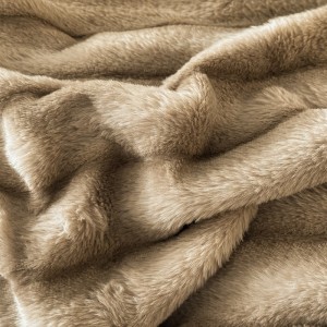Warm winter fleece comforter cover customizable double size coverlets fitted flat sheet khaki solid color home textiles bedding set wholesaler