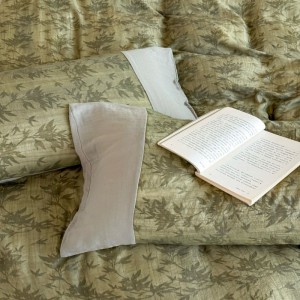 Green Floral Plant Digital Printing Duvet Cover Bed Sheets Double Yarn Cotton Bedding Set