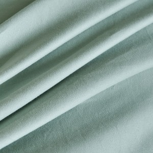 Pure Cotton Brushed Quilt Cover Bed Sheet Green Long Staple Cotton Stain 4PCS Bedding Set