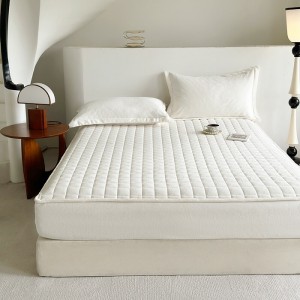 Winter Solid Color Milk Velvet Home Textiles 3 PCS Fitted Sheets Bedding Set Wholesaler