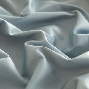 50S double-strand long-staple cotton embroidered quilt cover blue bed sheets 4pcs bedding set