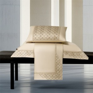 500TC Long Staple Cotton High Luxury Gold Duvet Cover Flat Sheet Queen King Bedding Set
