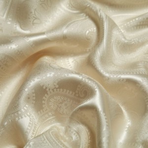 Super Luxury 100% Mulberry Silk Gold Jacquard Comforter Duvet Quilt Cover Bed Sheets 4 Pieces Home Textile Queen King Bed Linen Fitted Sheet Bedding Set