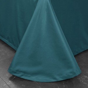 140S Pure Cotton Home Hotel Textile Deep Green Duvet Quilt Comforter Cover 1.8/2m Bed Sheet sabanas Bedding Set