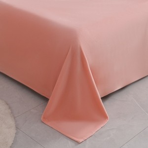 Solid color pink carving craft home textiles 4pcs bedspread set supplier