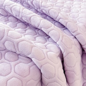 High quality 3pcs milk velvet quilted cotton ruffles pillow shams lace bedskirt set supplier