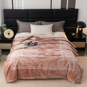 Microfiber Milk Fleece Bed Blanket Wholesale Digital Printing Cheap Flannel Blanket Warm Winter Blanket