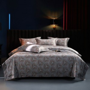 Top Quality Long Staple Cotton Bed Sheet Digital Printing Duvet Quilt Comforter Cover High Grade Bedding Set