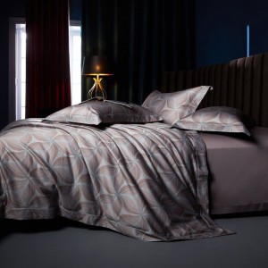 Top Quality Long Staple Cotton Bed Sheet Digital Printing Duvet Quilt Comforter Cover High Grade Bedding Set