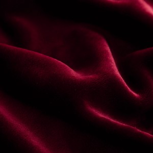 Winter warm solid color quilt cover soft fleece adult comforter cover high-end red bedsheets home textile blanket supplier